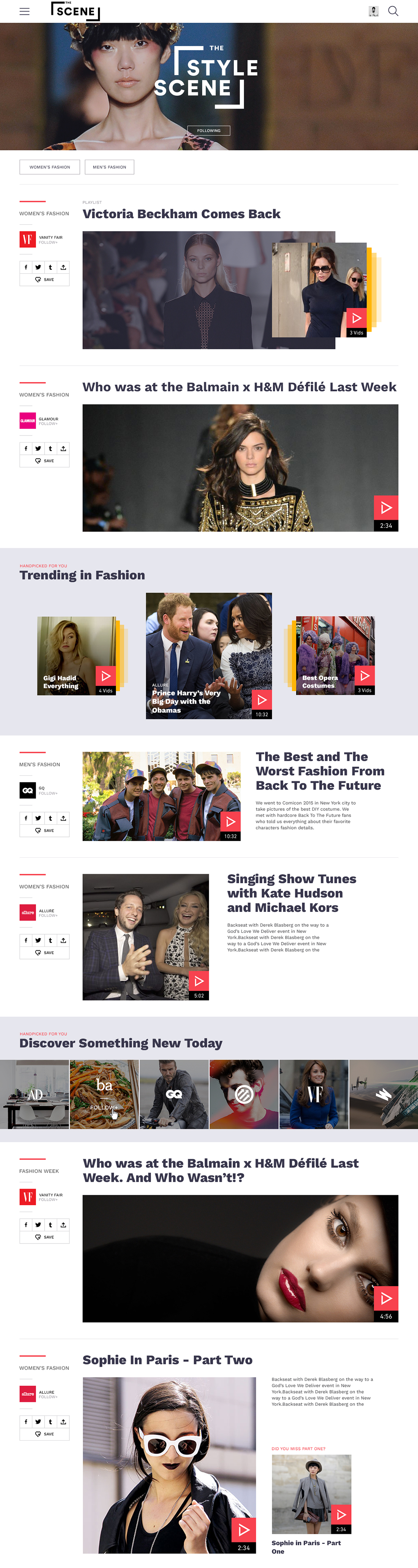 The Scene - Category - Full Page