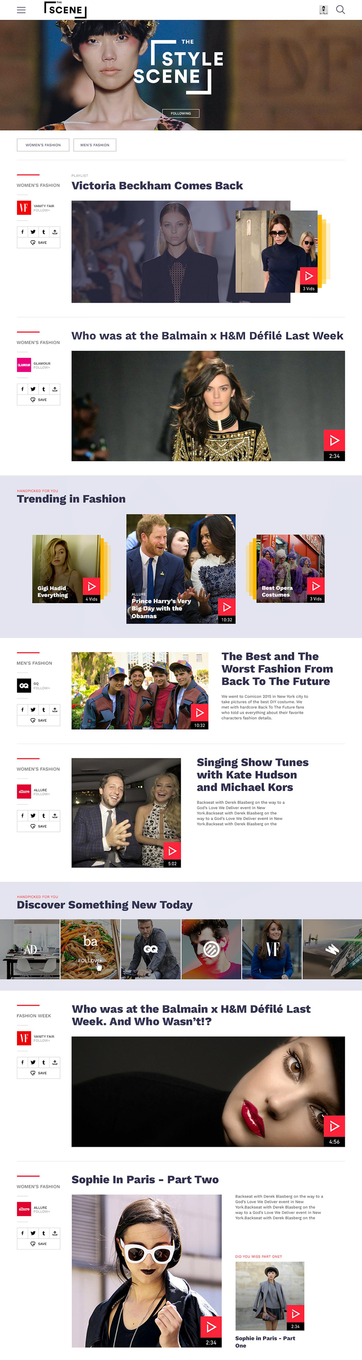 The Scene - Category - Full Page