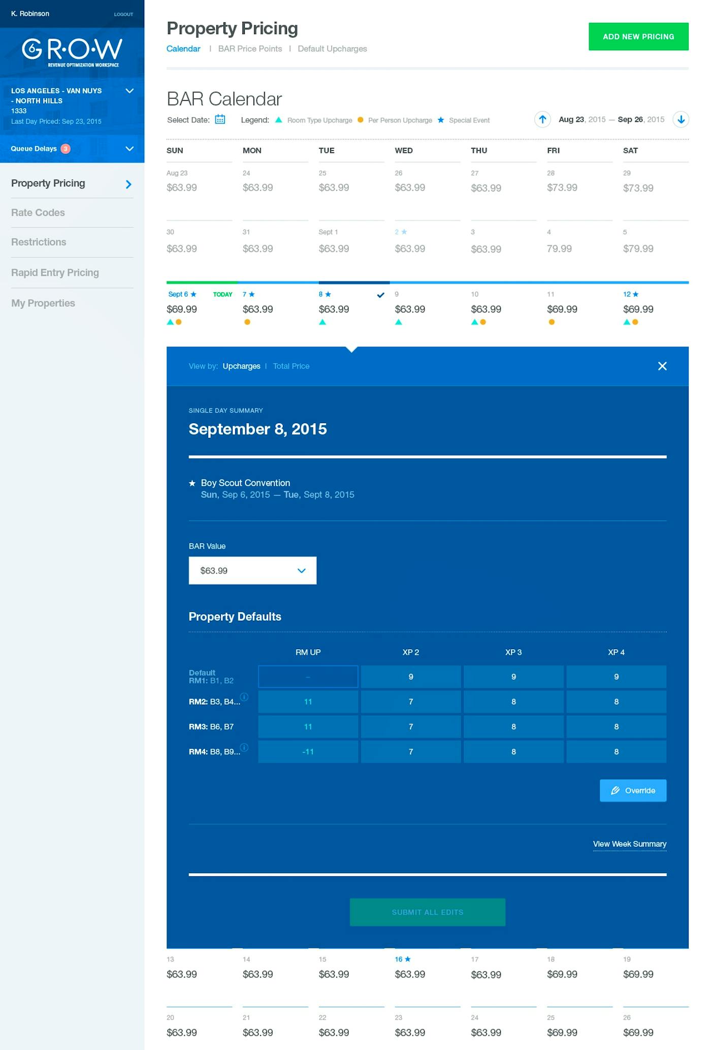 Motel6 - Special Event Pricing
