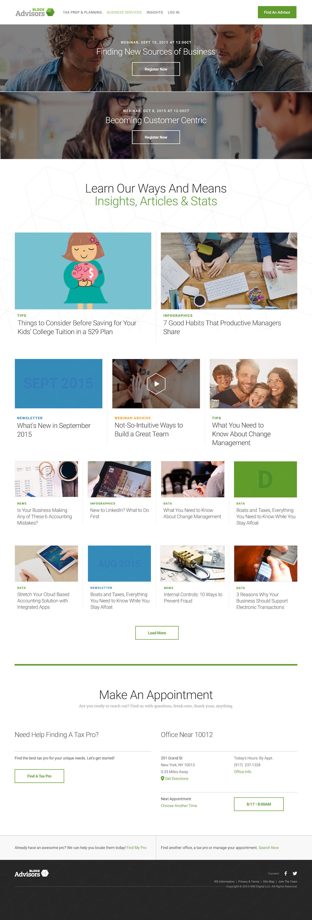 Block Advisors - Insights - Desktop