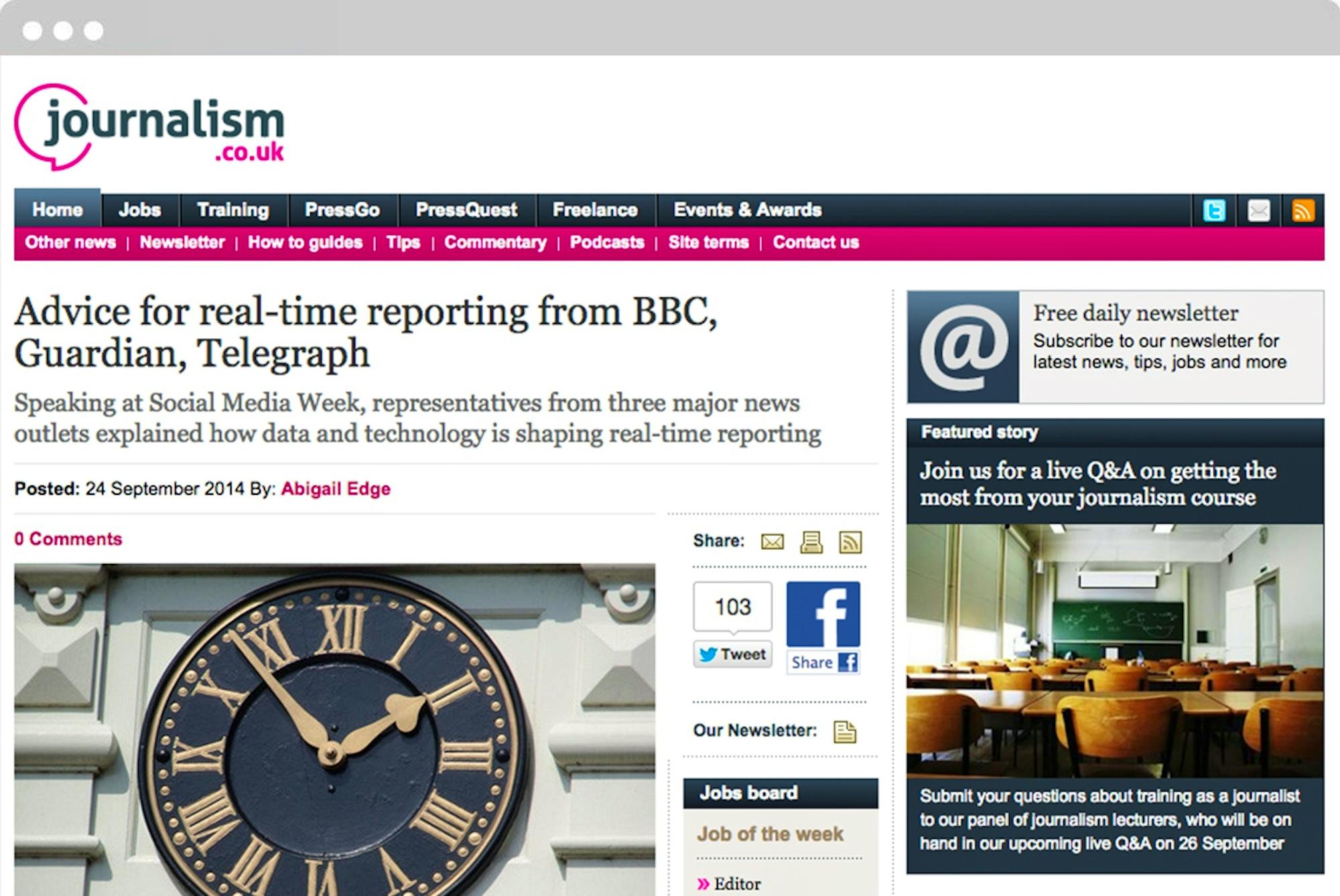 Journalism