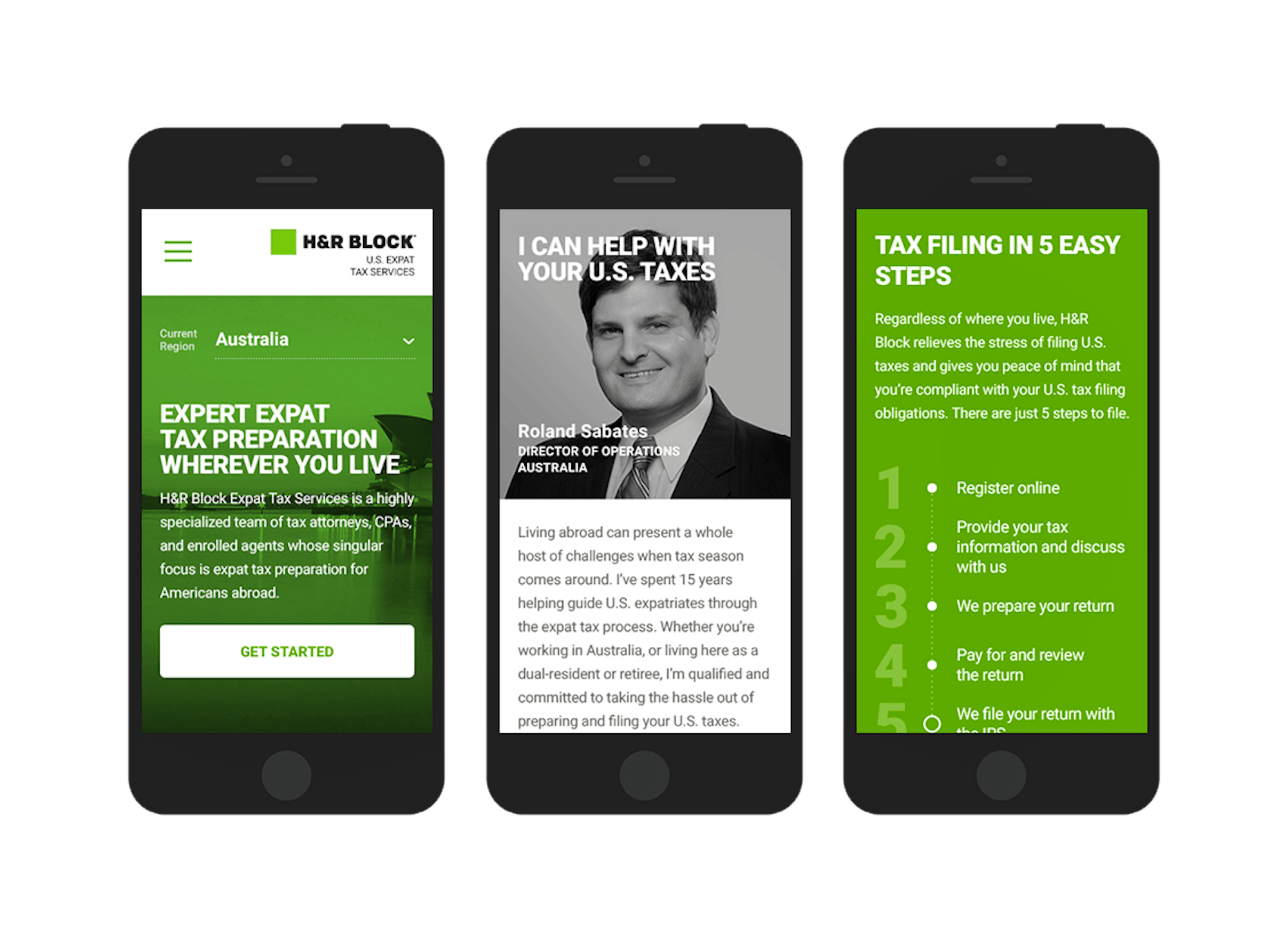 HR Block - Expat - Mobile Lock Up