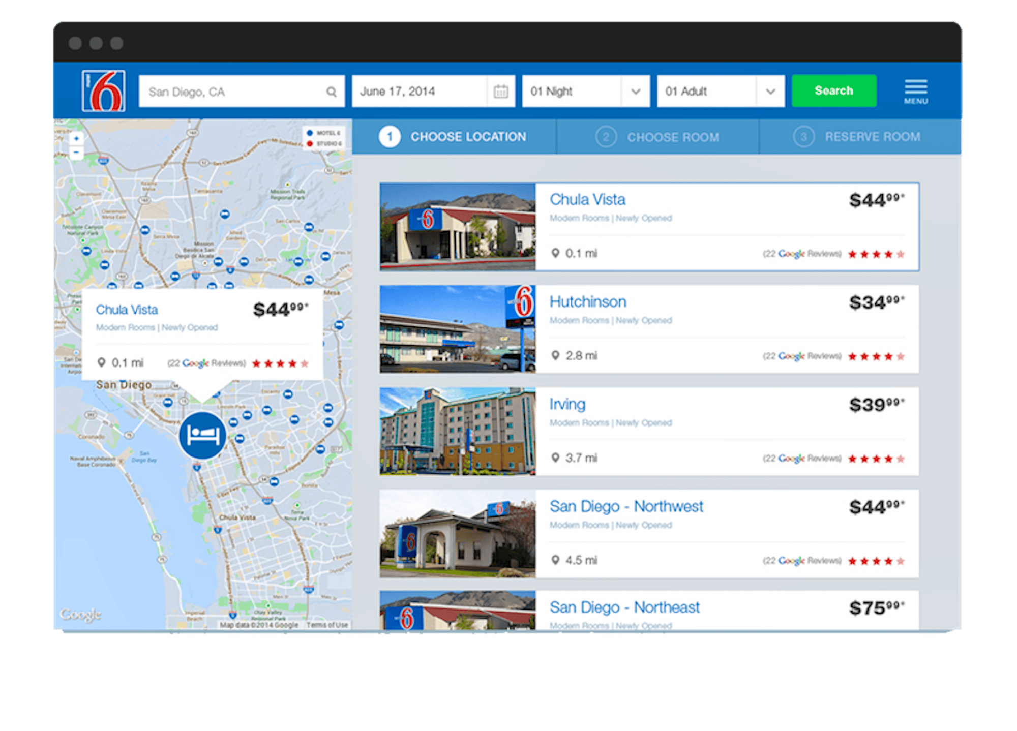 Motel 6 - Property Cards - Desktop