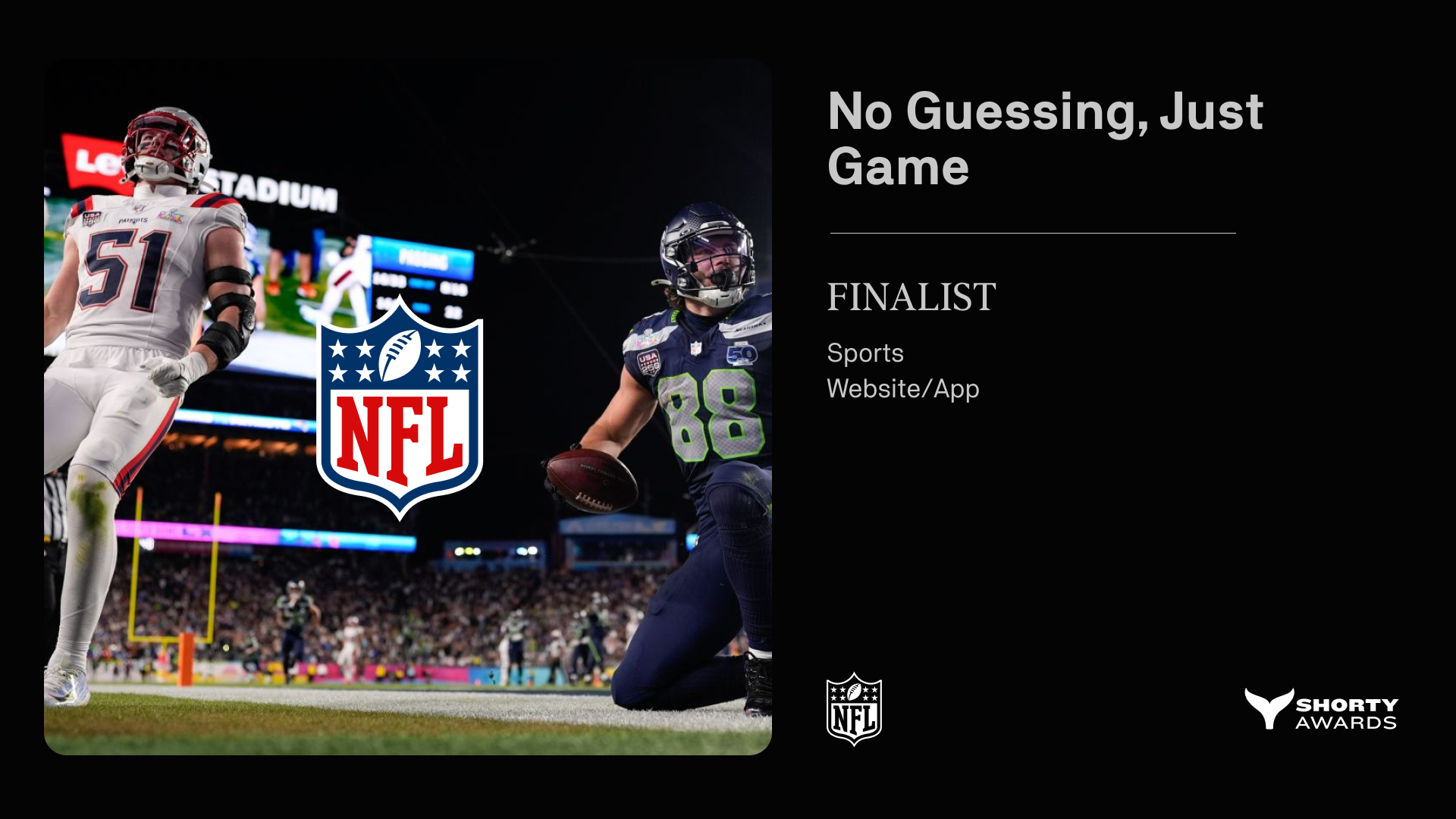 NFL Shorties Shortlist