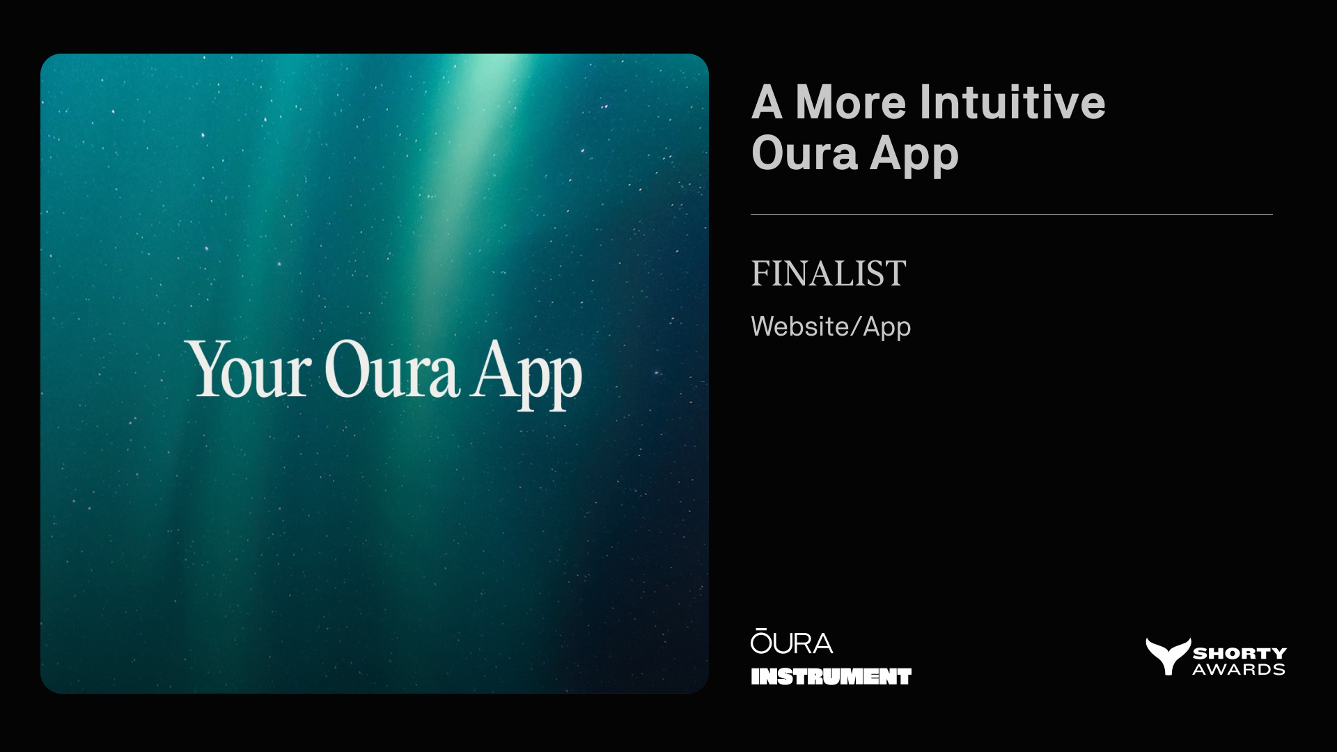 Oura Shorties Shortlist 2