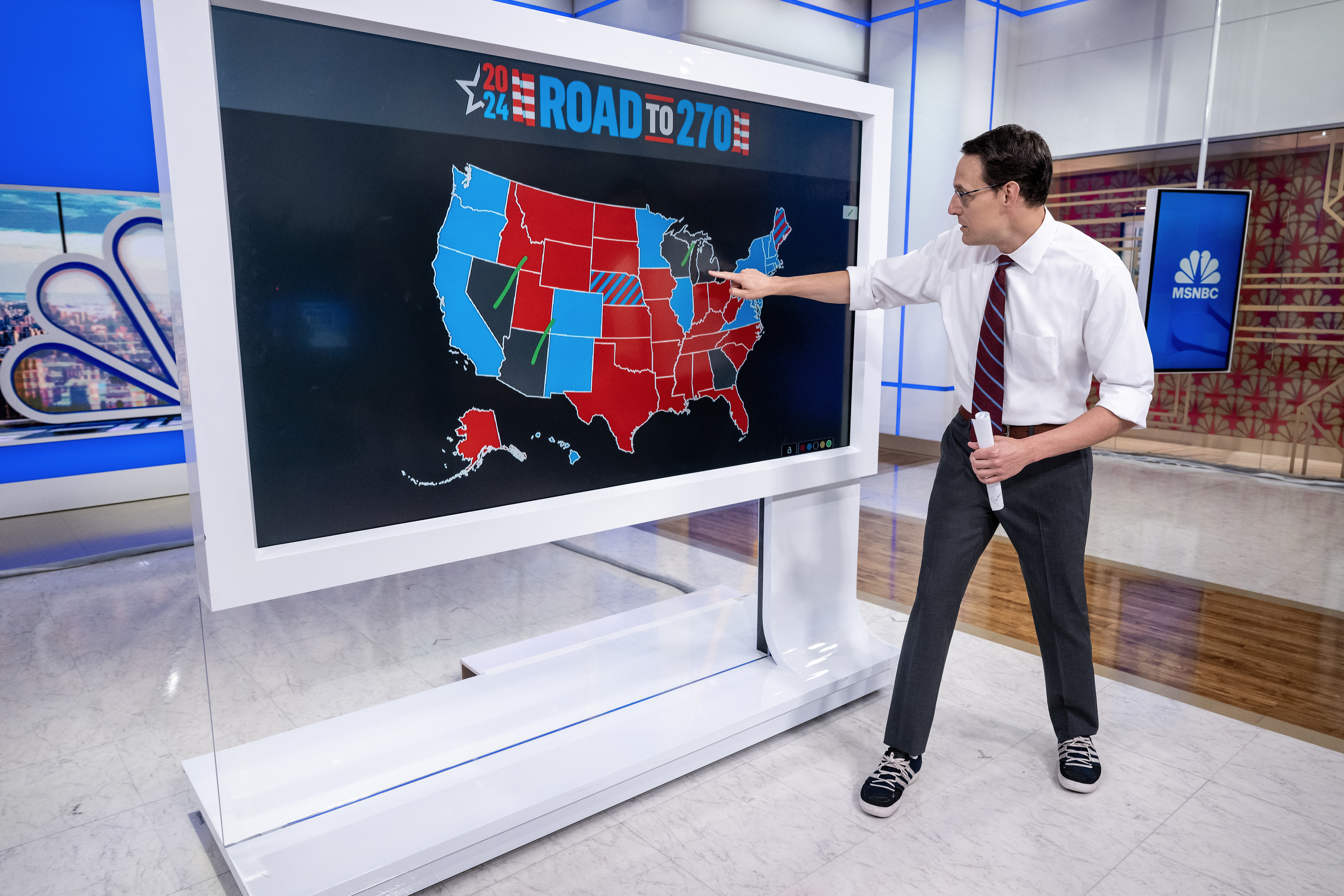 Steve Kornacki and the Big Board