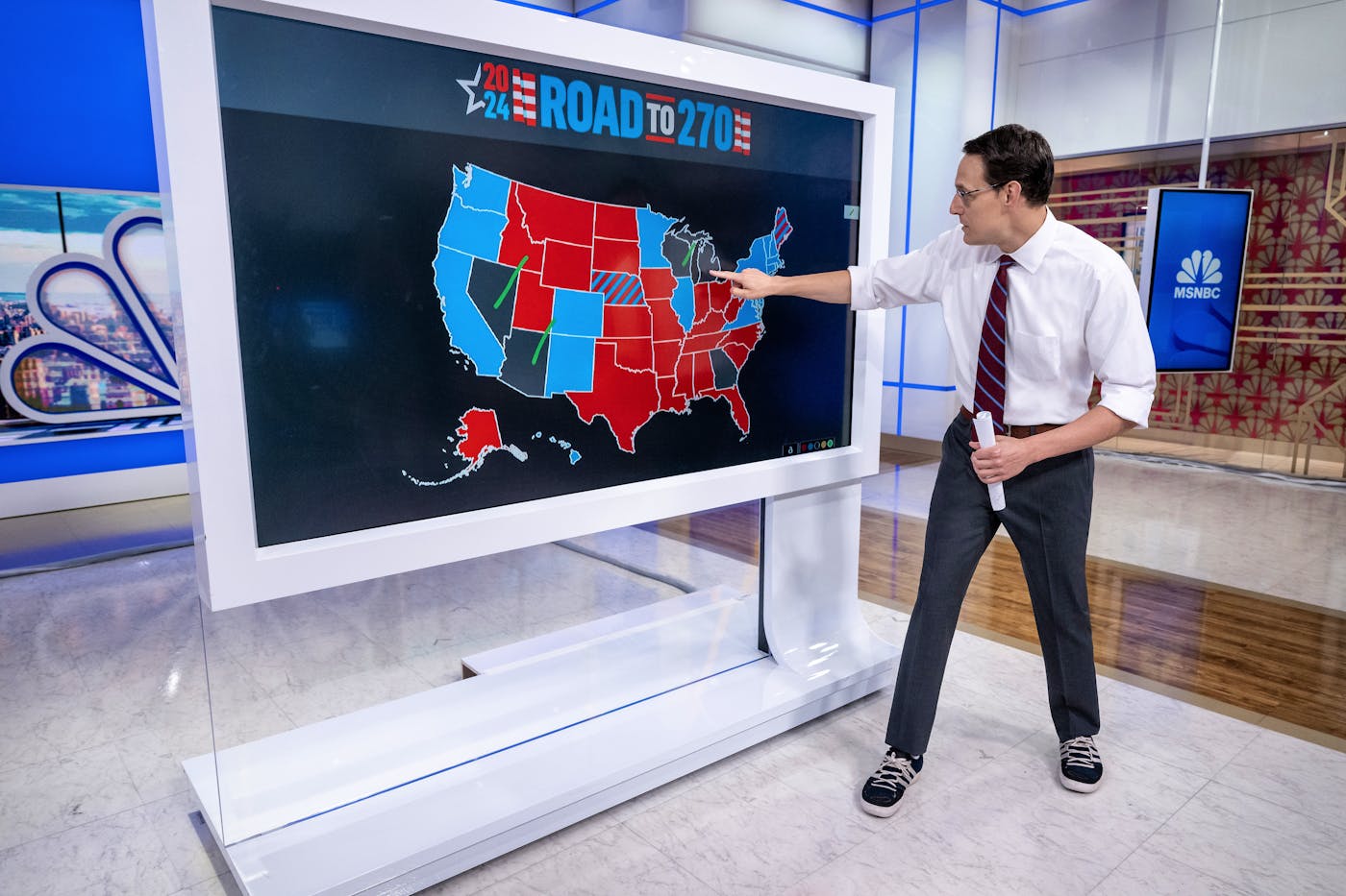Steve Kornacki and the Big Board