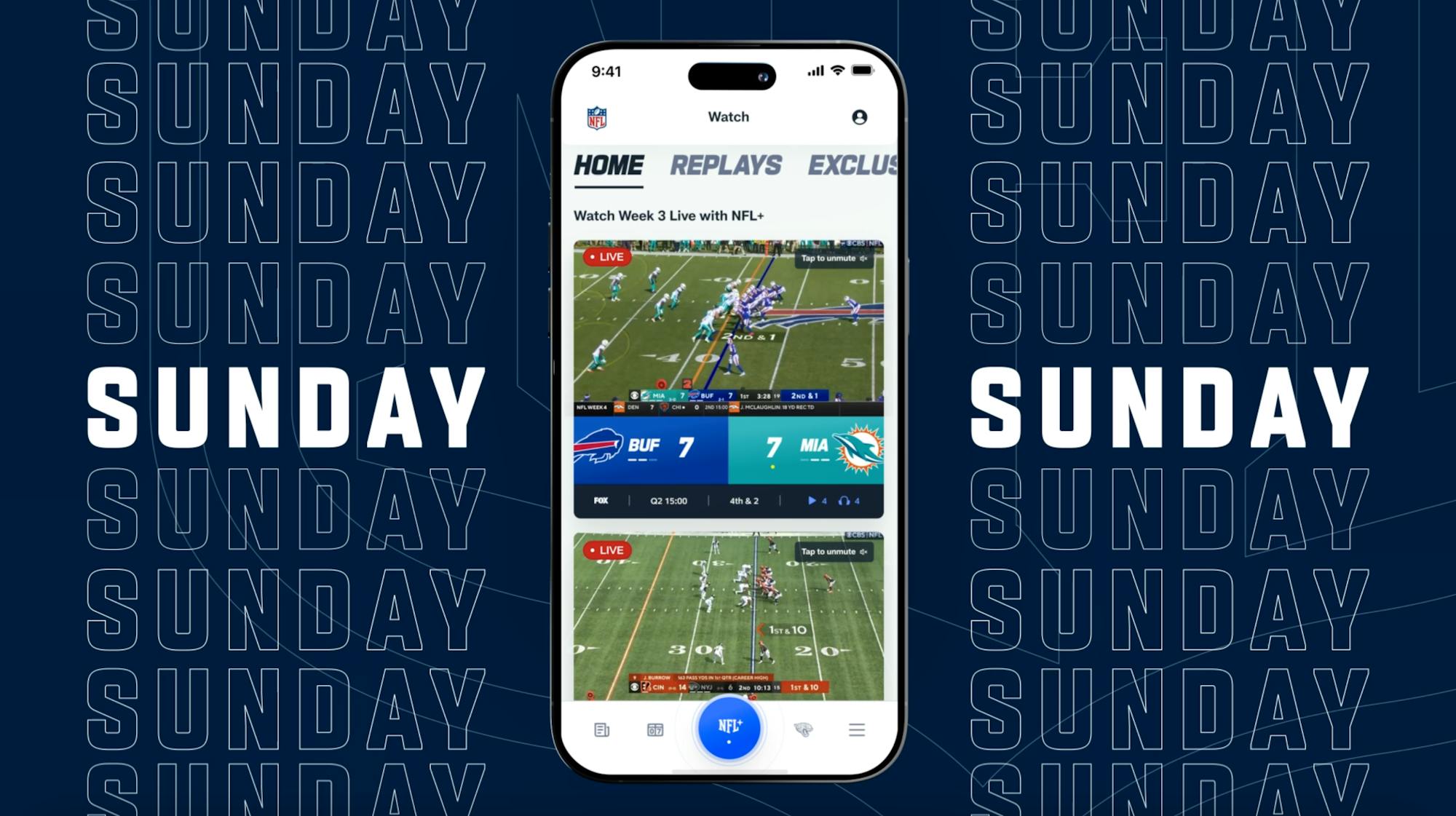 Sunday NFL APP