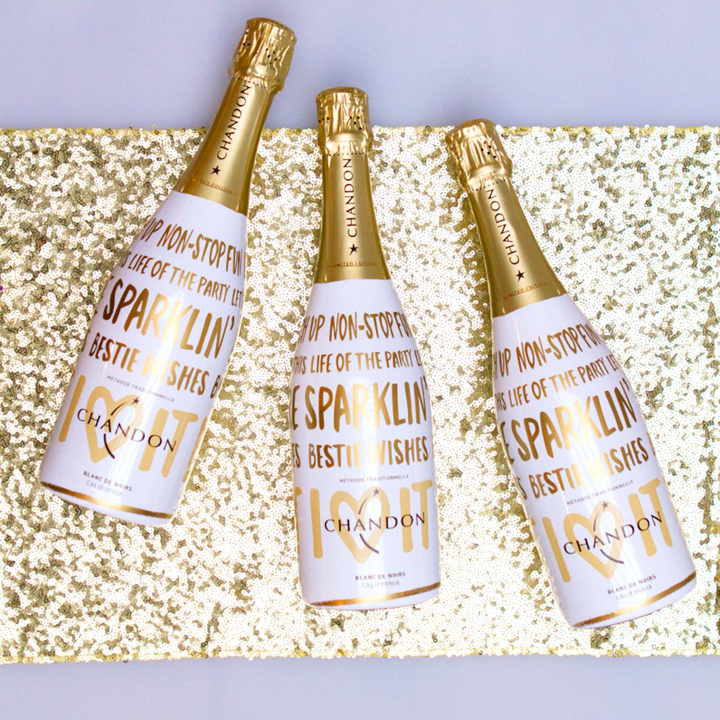 Chandon edit bottles