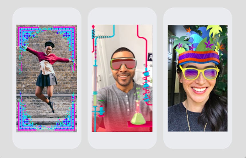 Facebook camera effects platform
